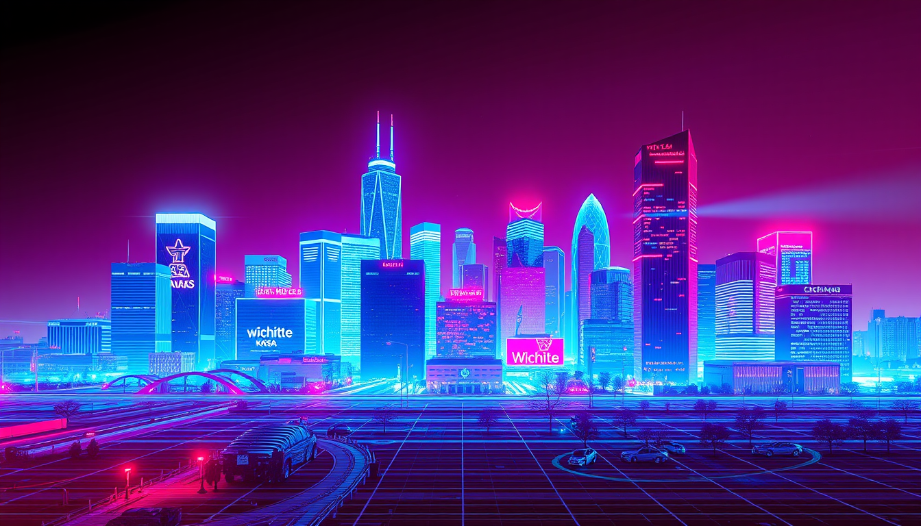 Wichita digital skyline